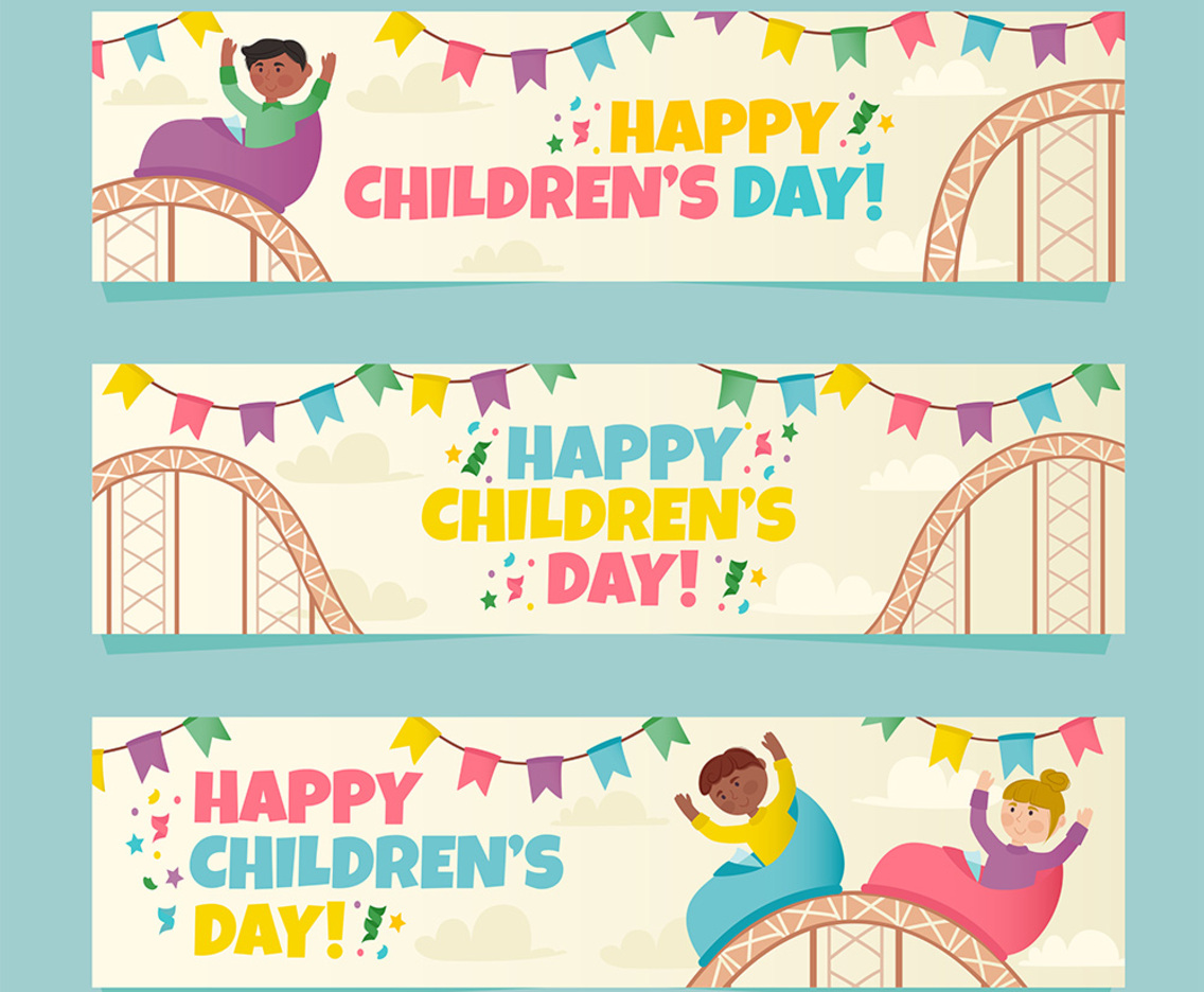 Children's Day Banner Templates