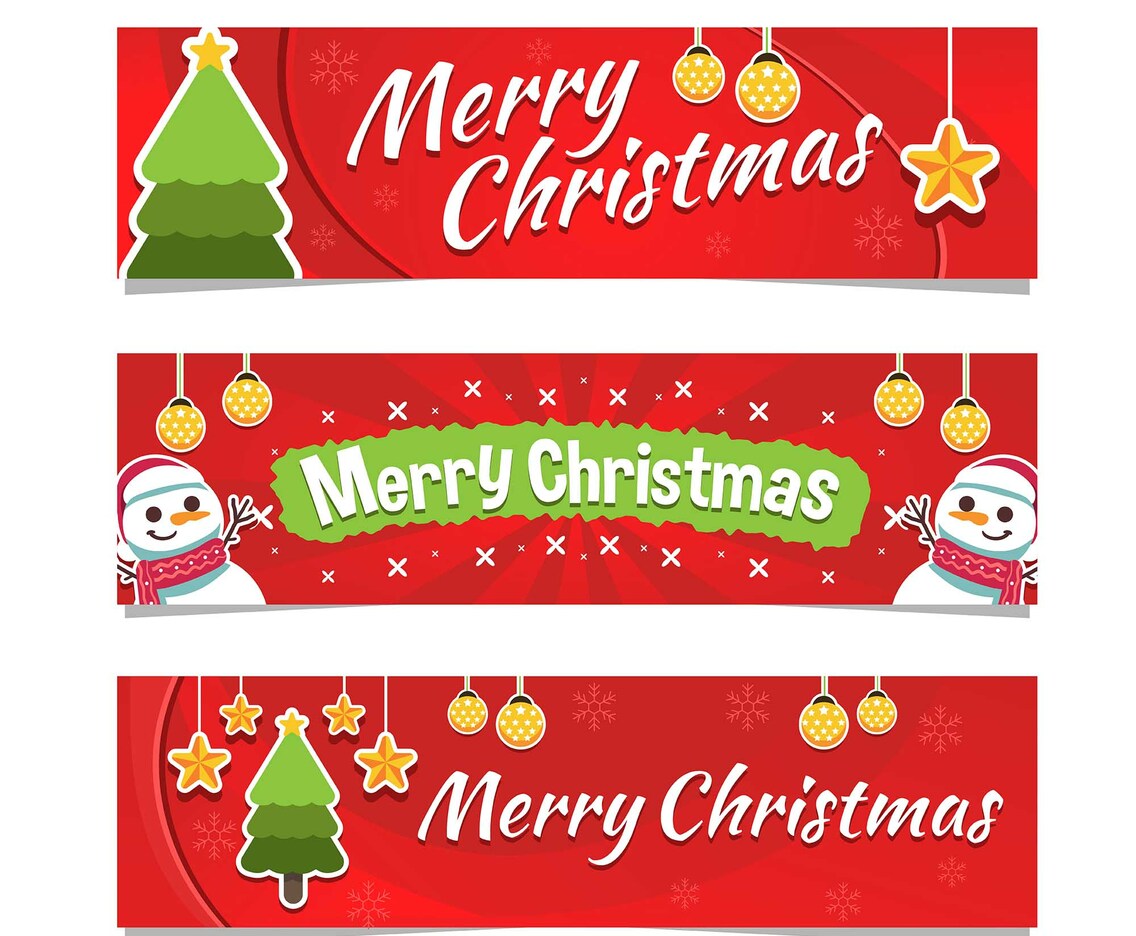 Joyful Christmas Day Banner
