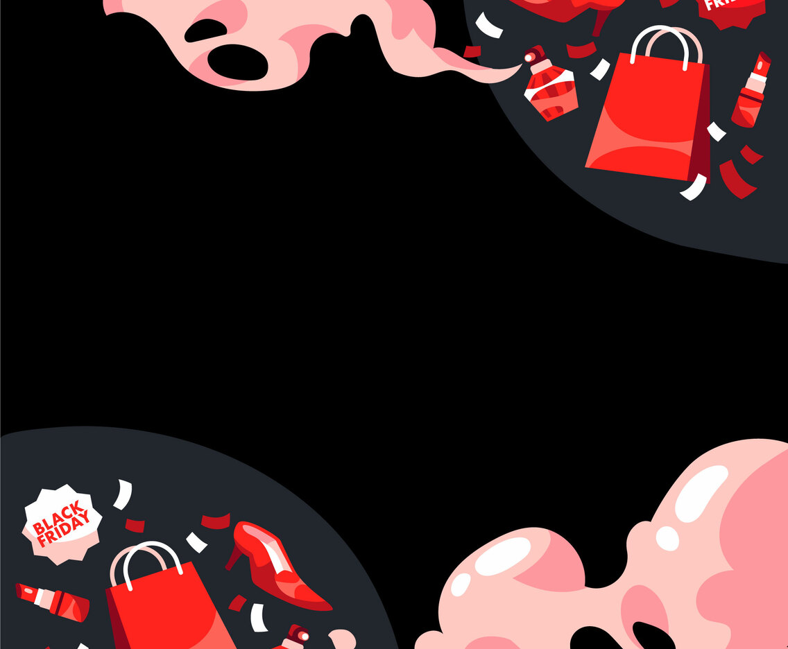 Black Friday Shopping Background