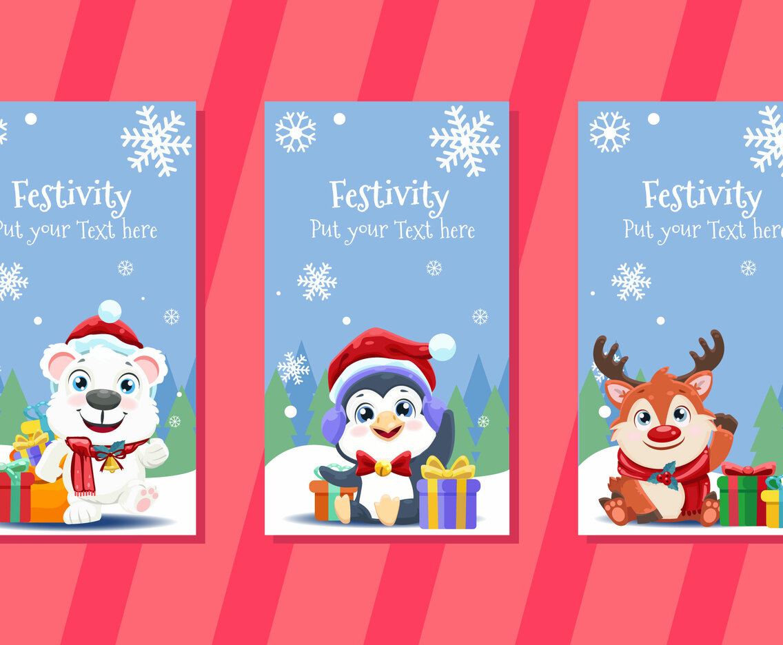 Happy and cute Festivity Banner