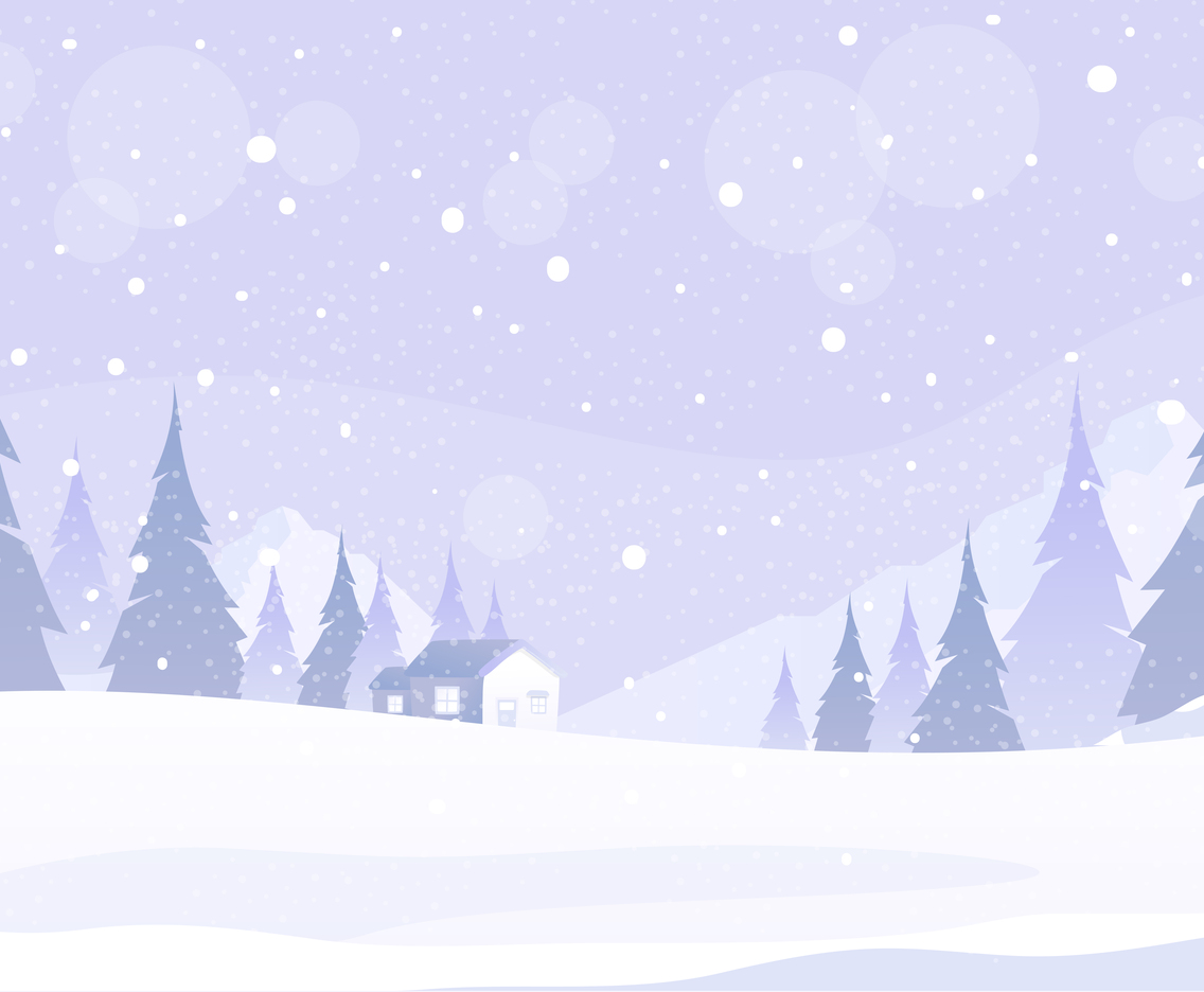 Snow Falls In Winter Wonderland