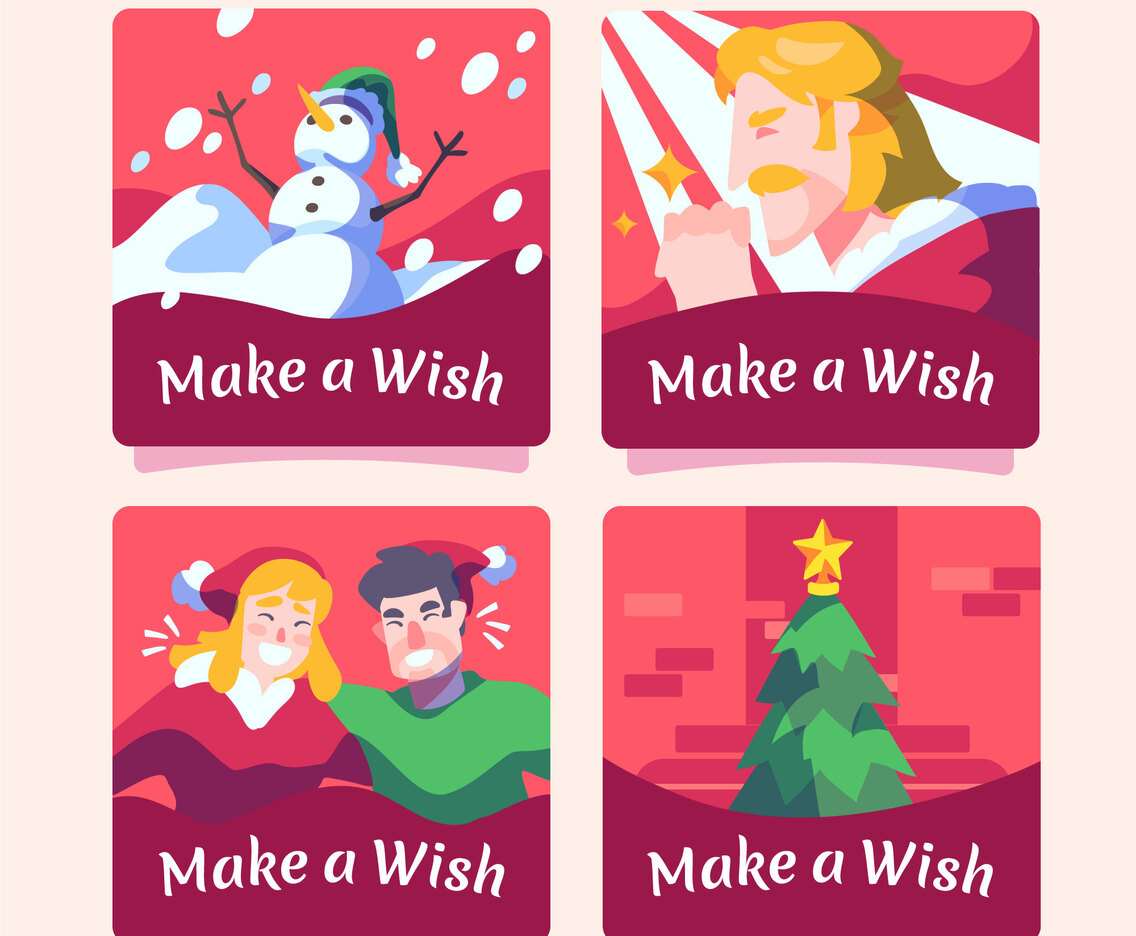 Christmas Card Gathering and Make a Wish
