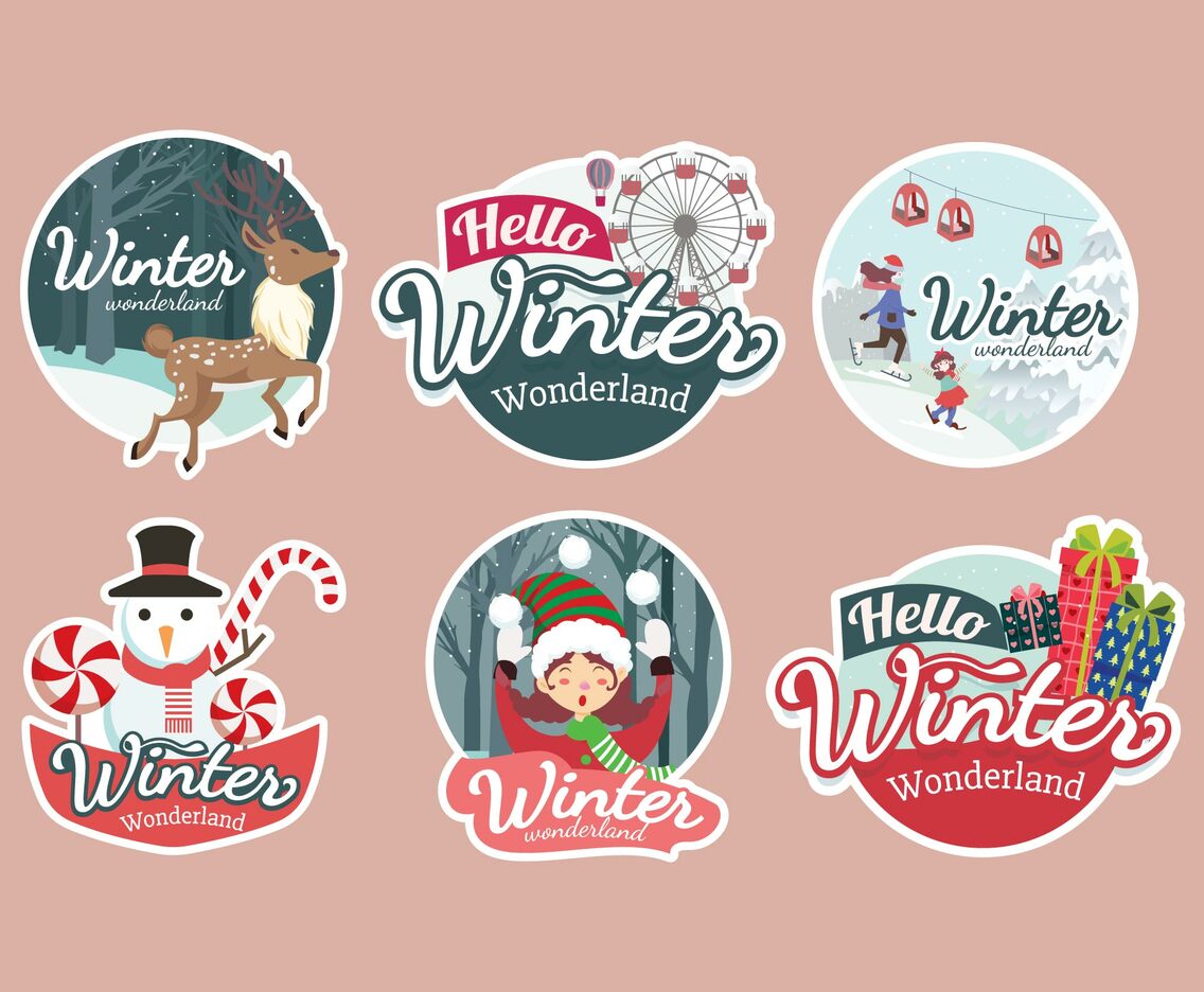 Happiness in The Winter Wonderland