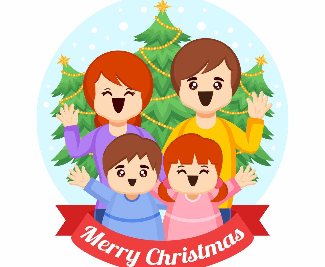 Joyful Christmas Family Gathering