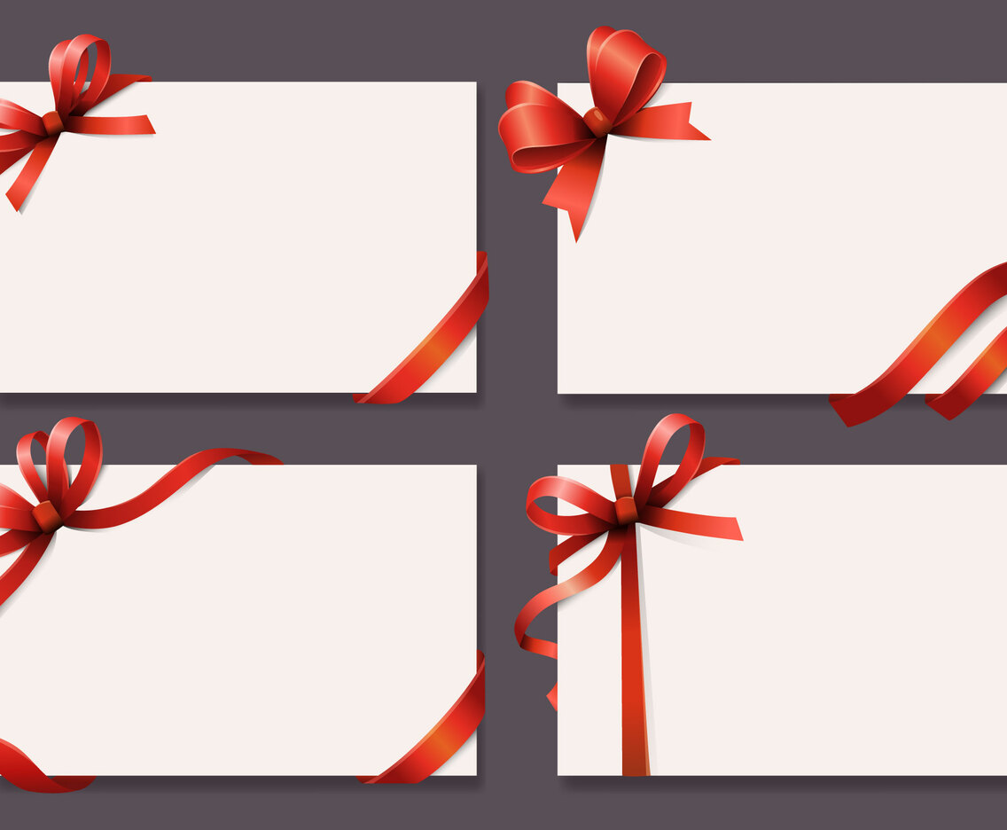 Set of Gift Cards