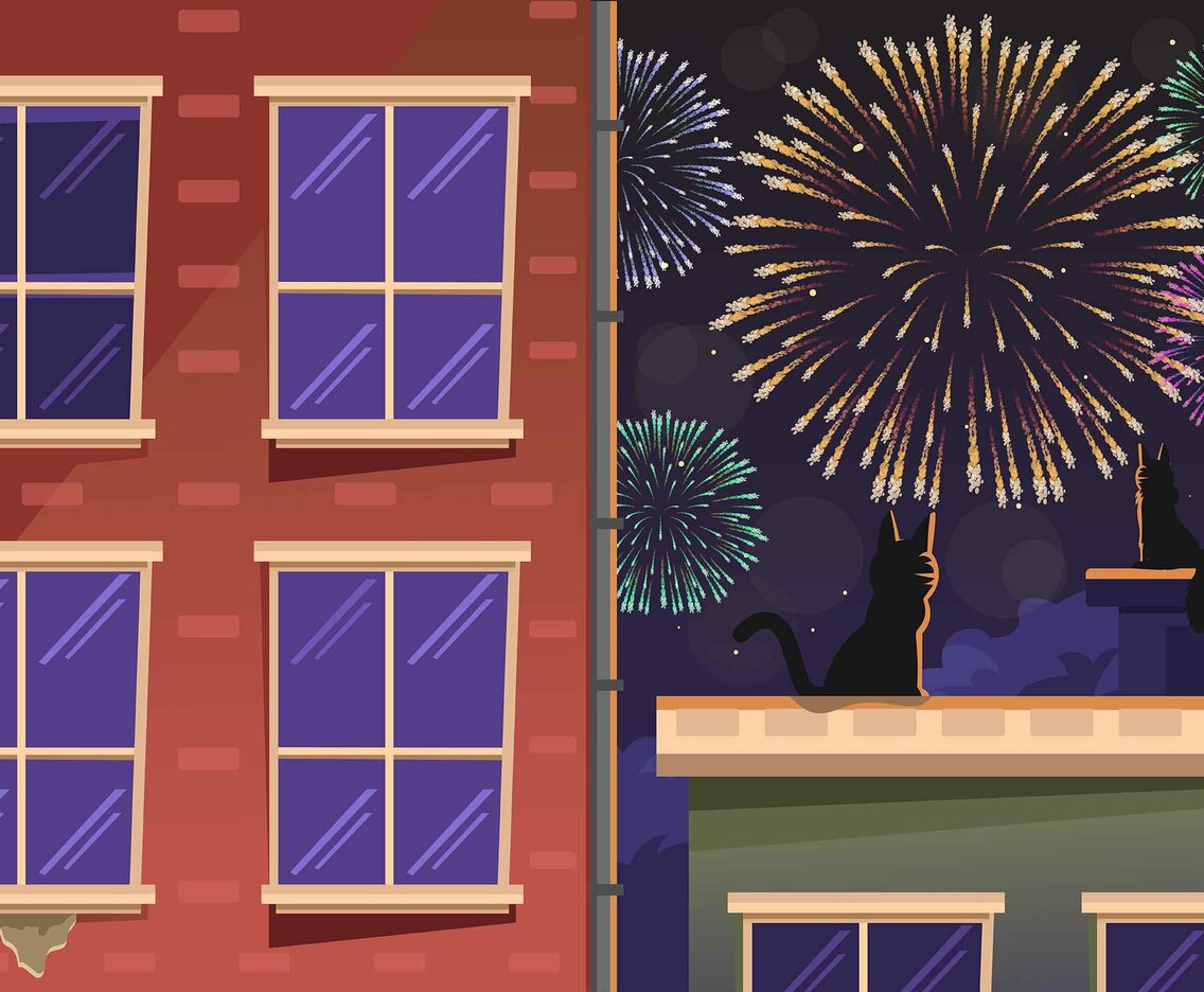 Enjoy New Year Firework from Home