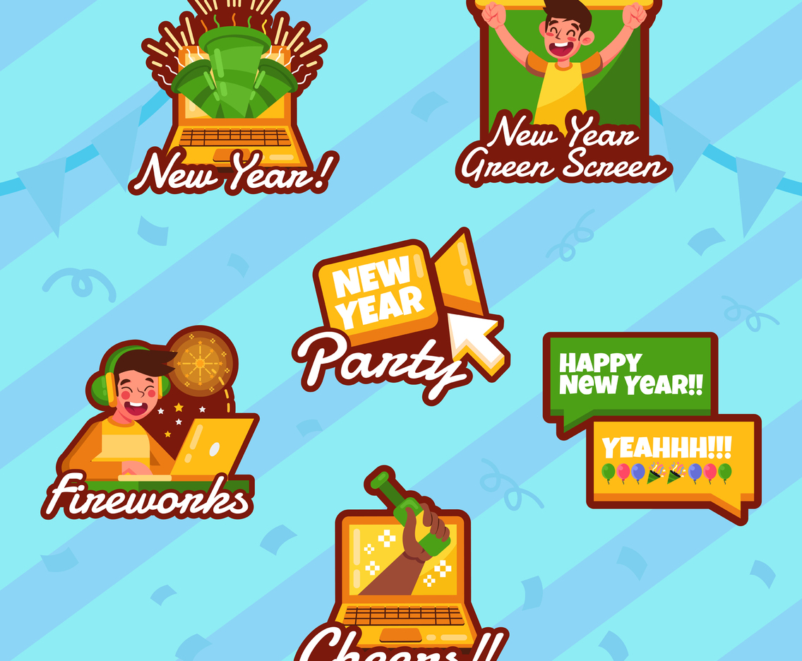 New Year Online Celebration