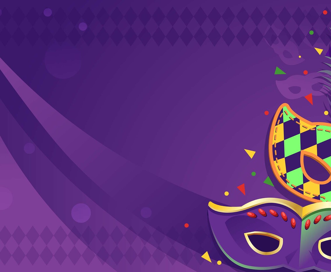 Stunning Mardi Gras Mask Background