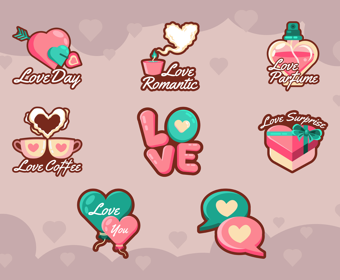 Love Valentine Day with Heart