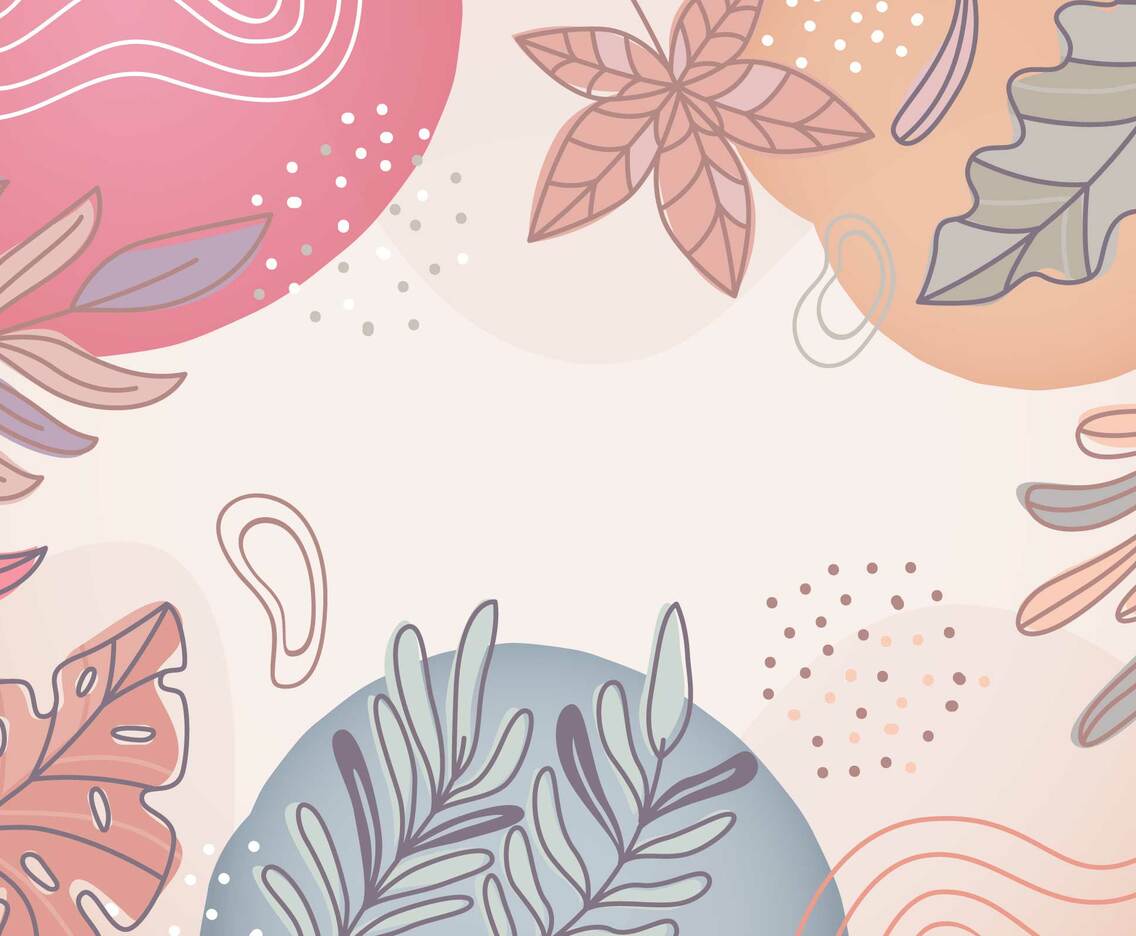 Hand drawn Foliage Background