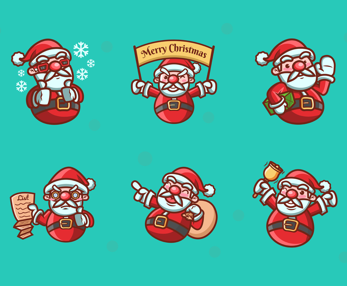 Mood Booster Santa for Christmas