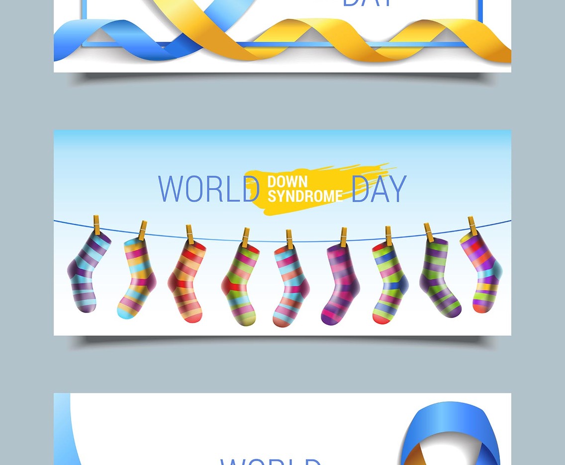 World Down Syndrome Day Banner Templates