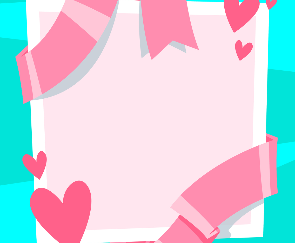 Paper With Ribbon Background