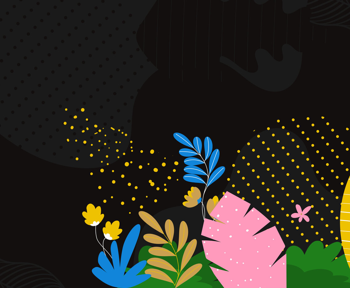 Abstract Bloom Floral Background