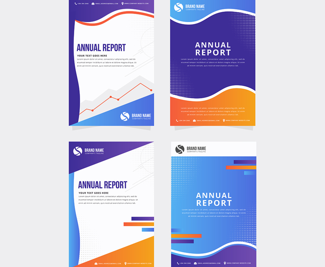 Annual Report Business Template