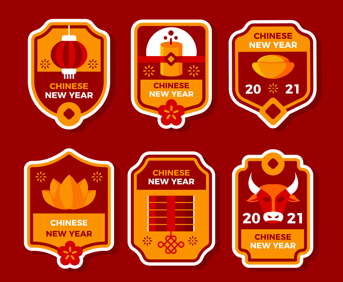 Chinese New Year Label Collection