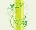 Banner With Plants
