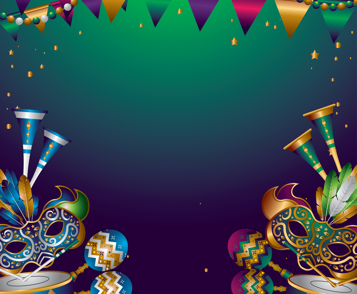 Mardi Gras Festival Background