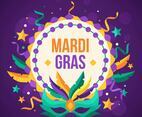 Mardi Gras Party Background