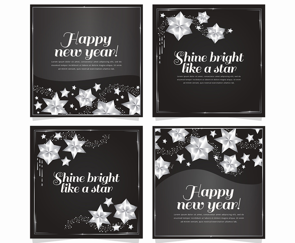 Silver Stars Card Collection