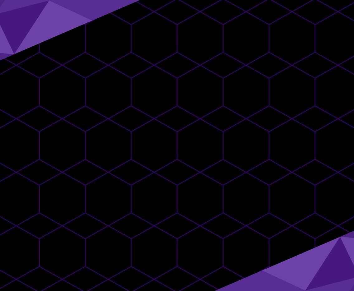 Black Background With Triangular And Purple Color Accent