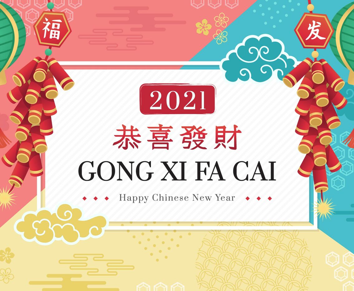 Colourful Chinese New Year Background