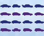 Cars Silhouettes Set