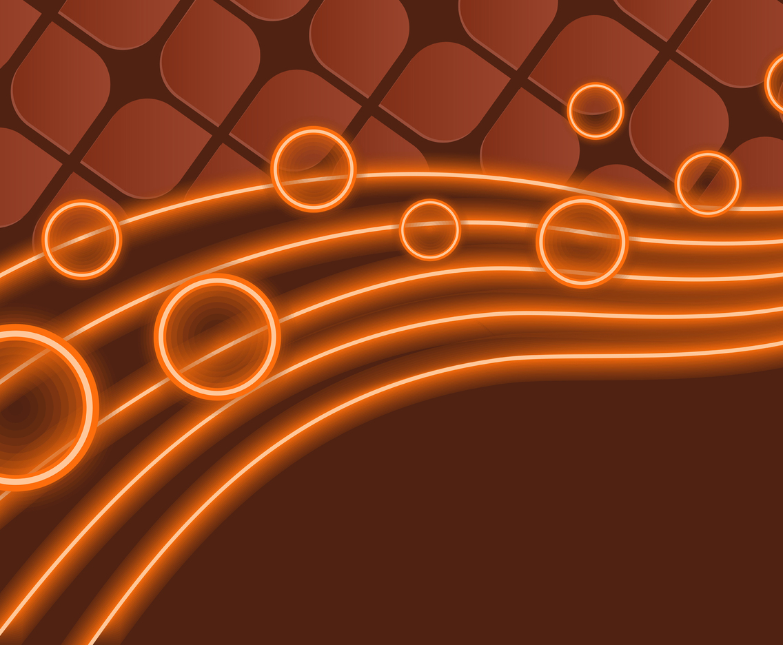 Wavy Neon Chocolate