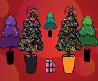 Free Christmas Tree Illustrations