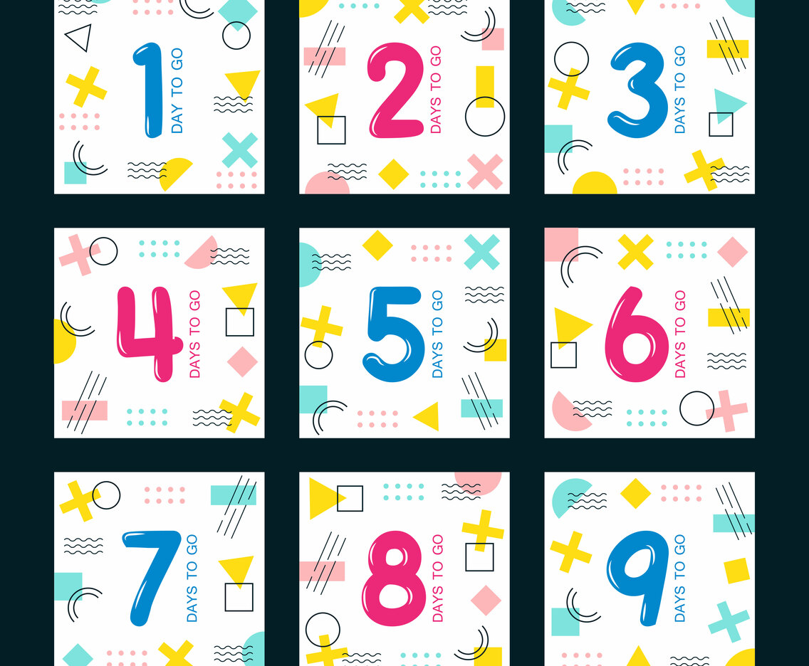 Social Media Countdown Template