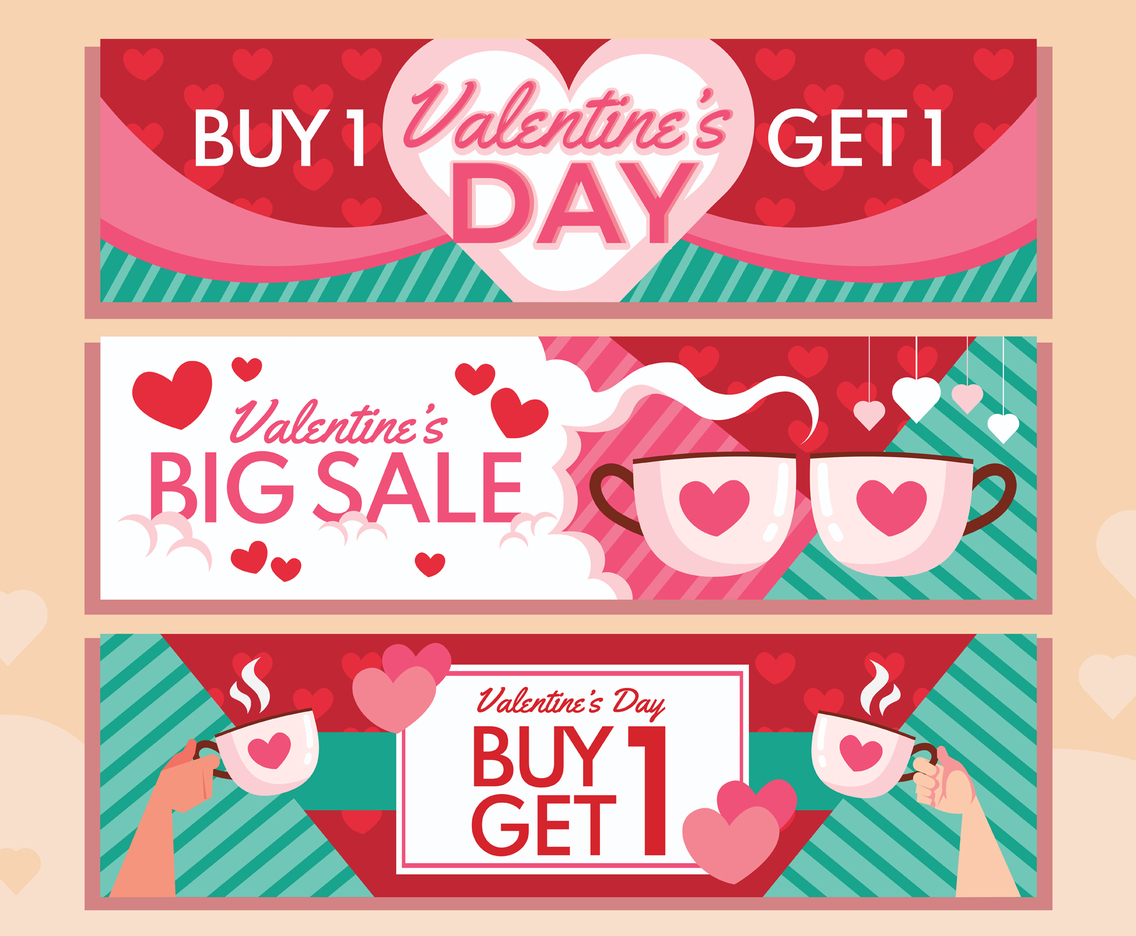 Buy 1 get 1 Couple Valentine