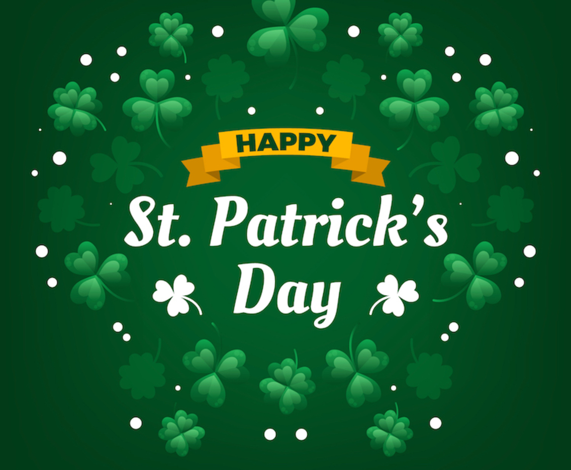 Cute Celebration of St. Patrick's Day With Clover