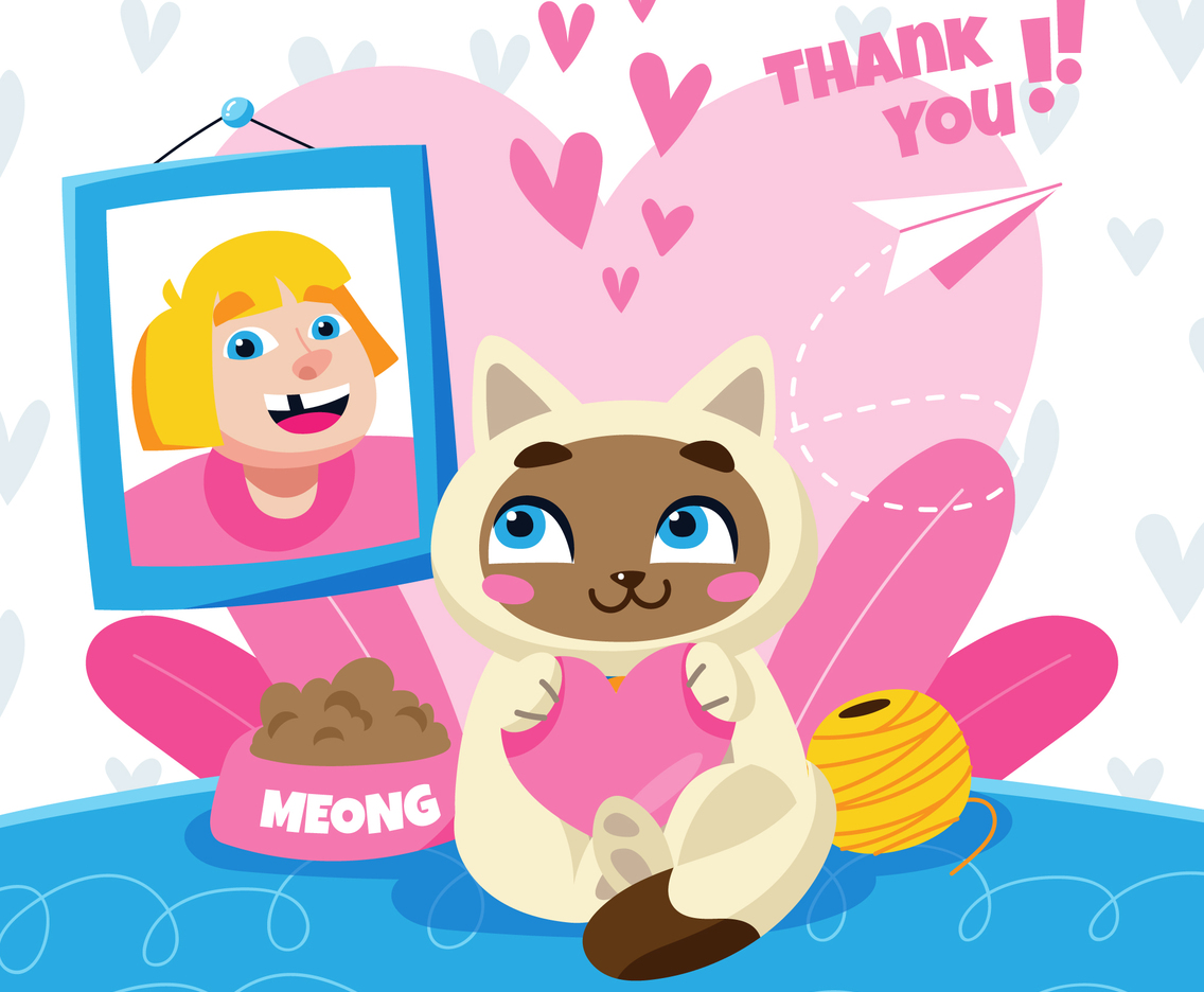 Valentine with Lovely Pet