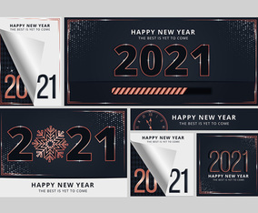 New Year Countdown Social Media Posts