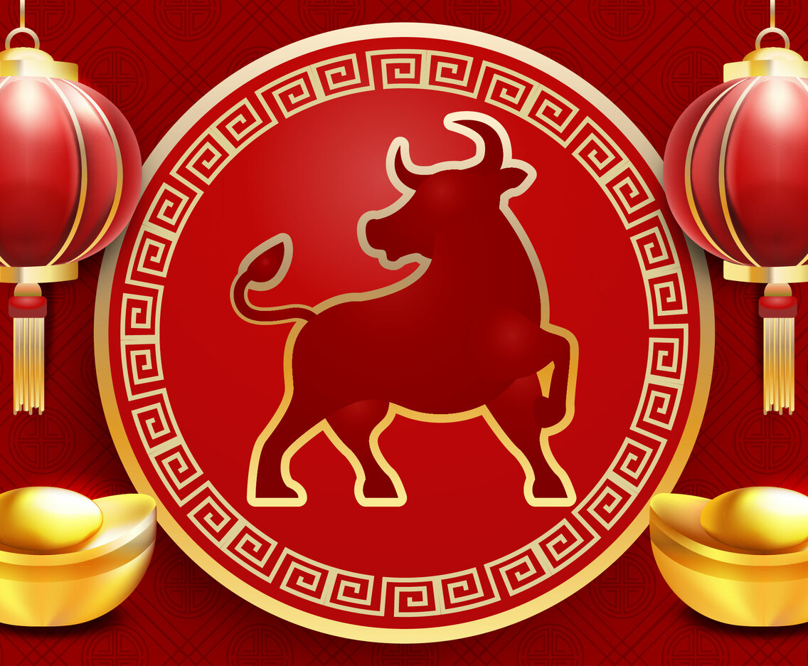 Realistic Chinese New Year Post Card