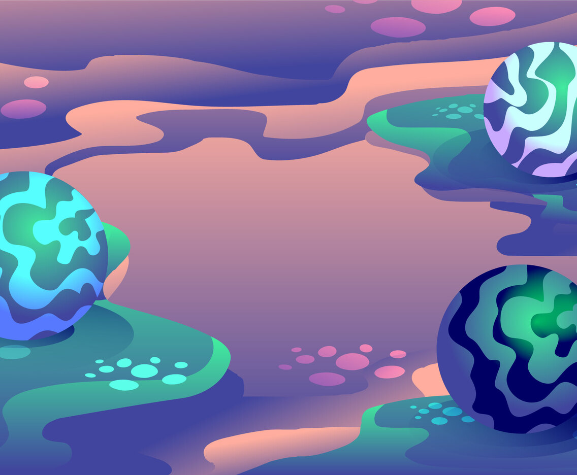 Psychedelic Abstract Background