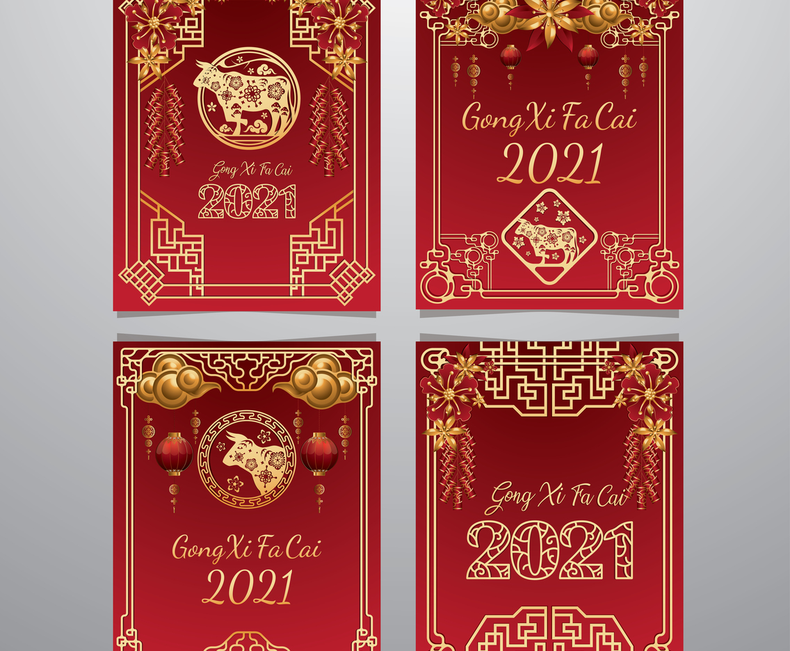 Gong Xi Fa Cai Card Concept