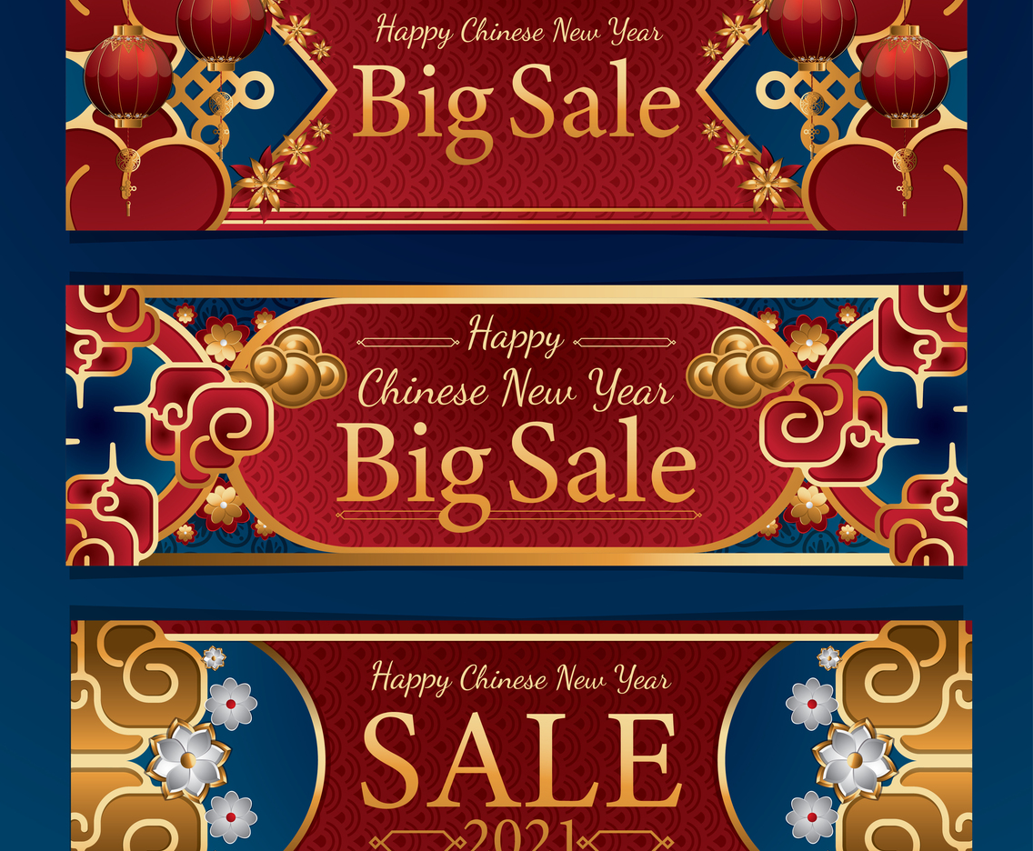 Chinese New Year Sale Banner
