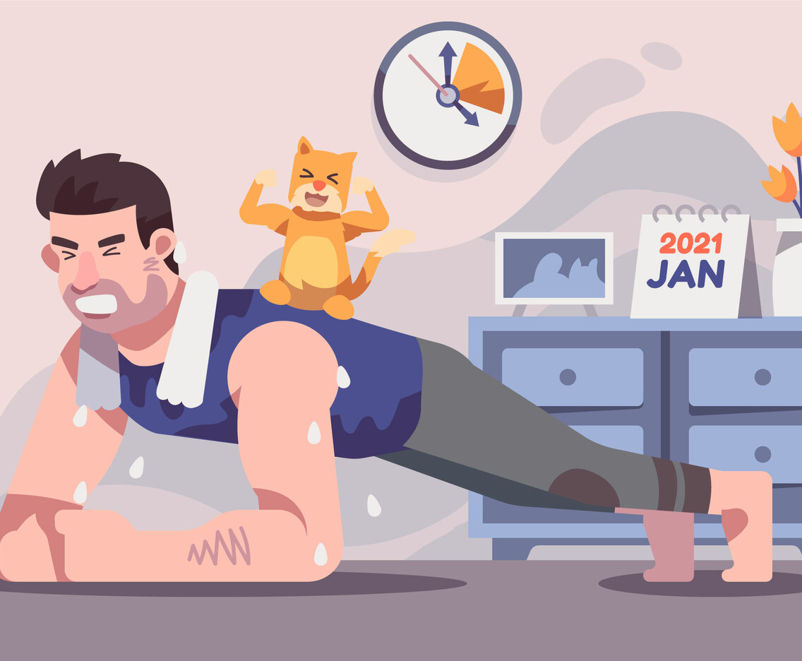 Plank Healthy Lifestyle