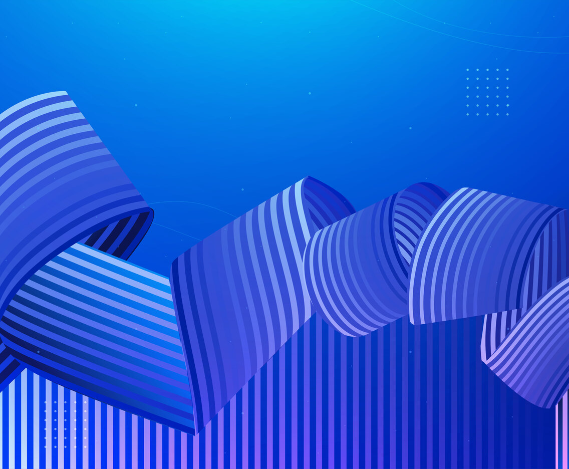 Dynamic Flowing Cable Abstract Technology Background