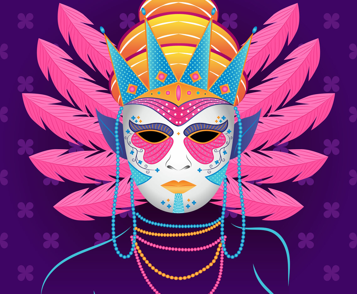 Mask and Beads Mardigras Festival