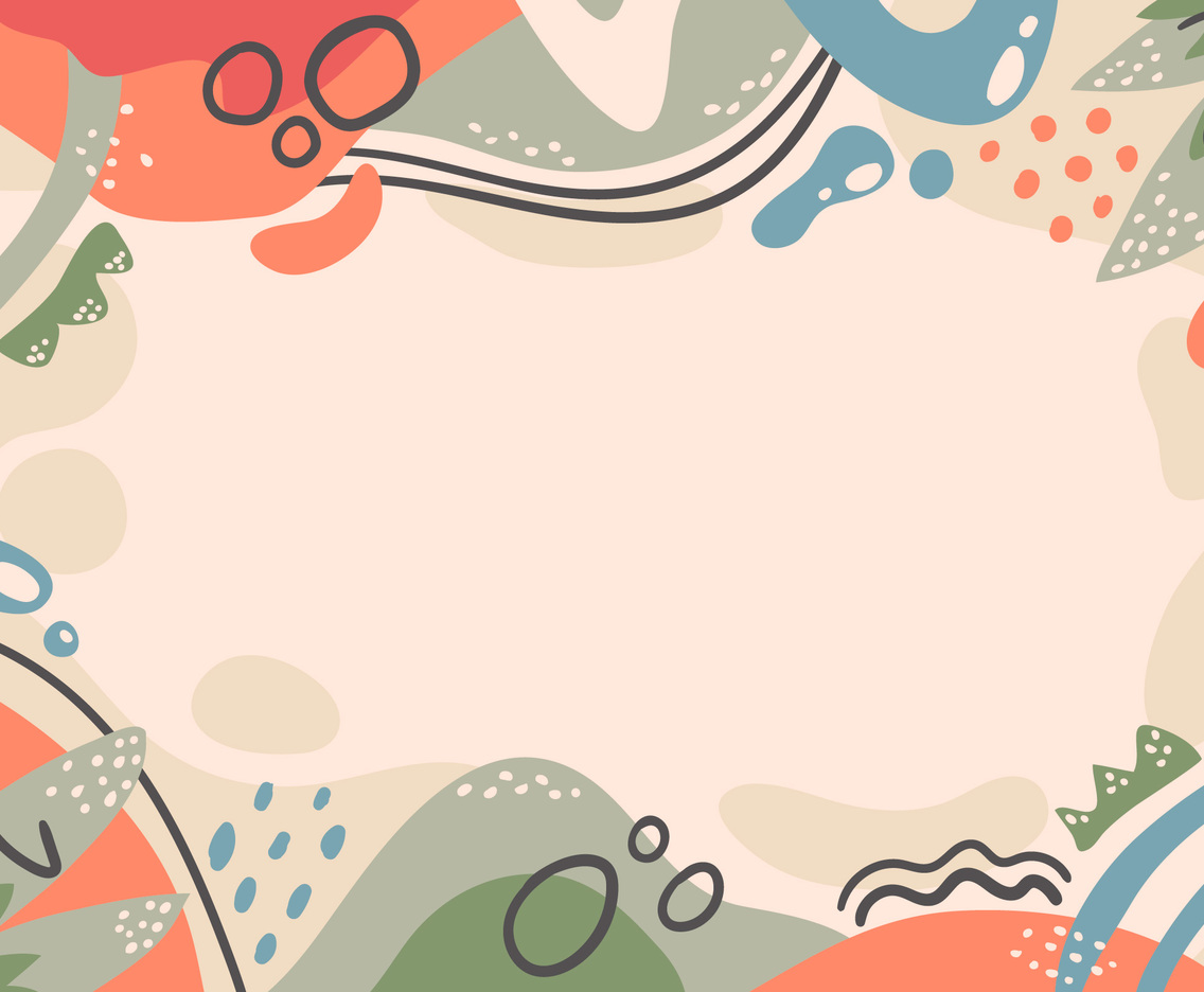 Abstract Hand Painted Background