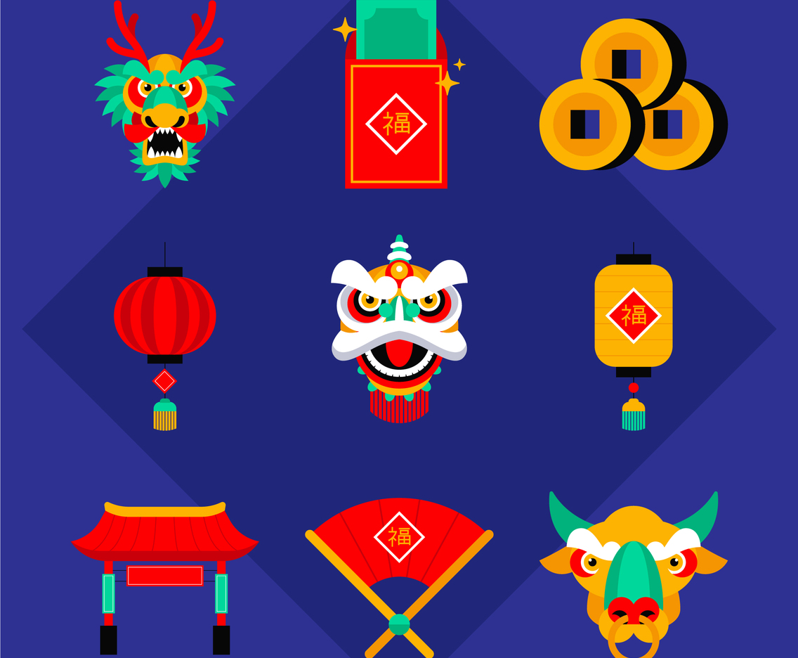 Chinese New Year Icon Pack