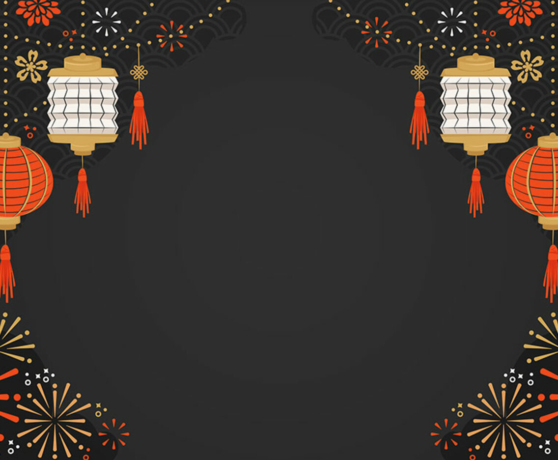 Chinese New Year Festivity Background