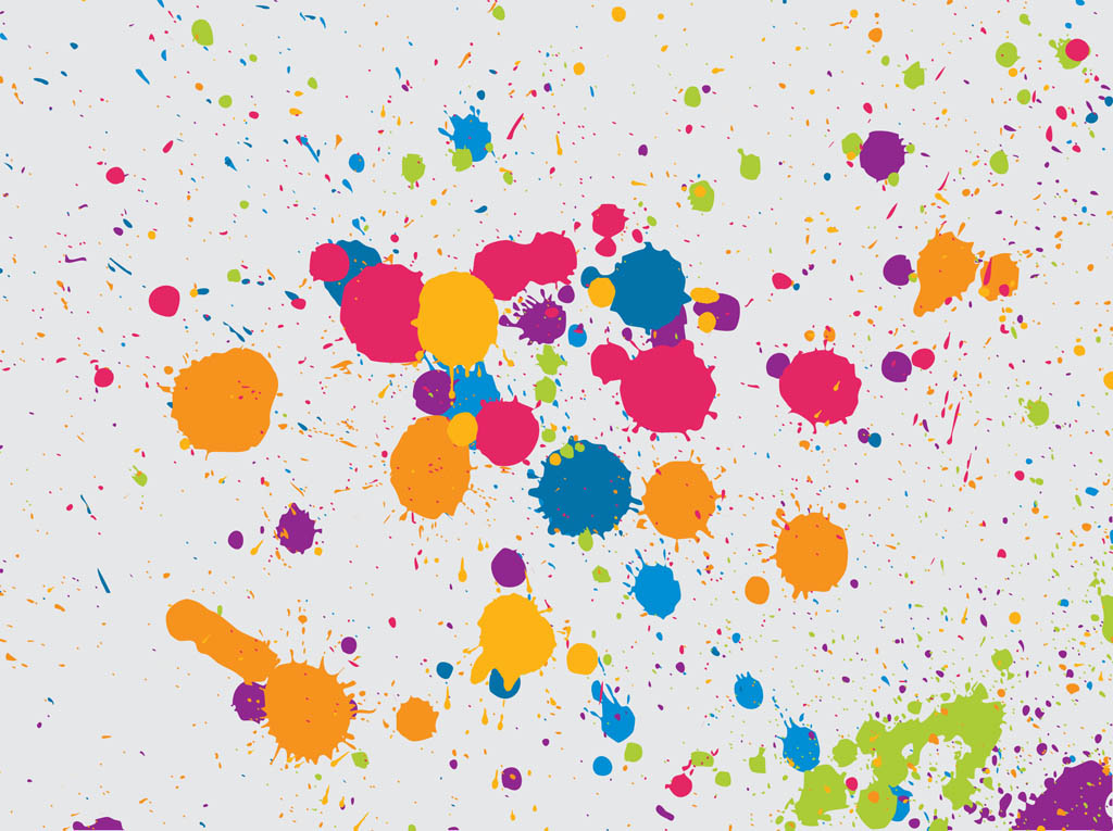Multicolored Splatter