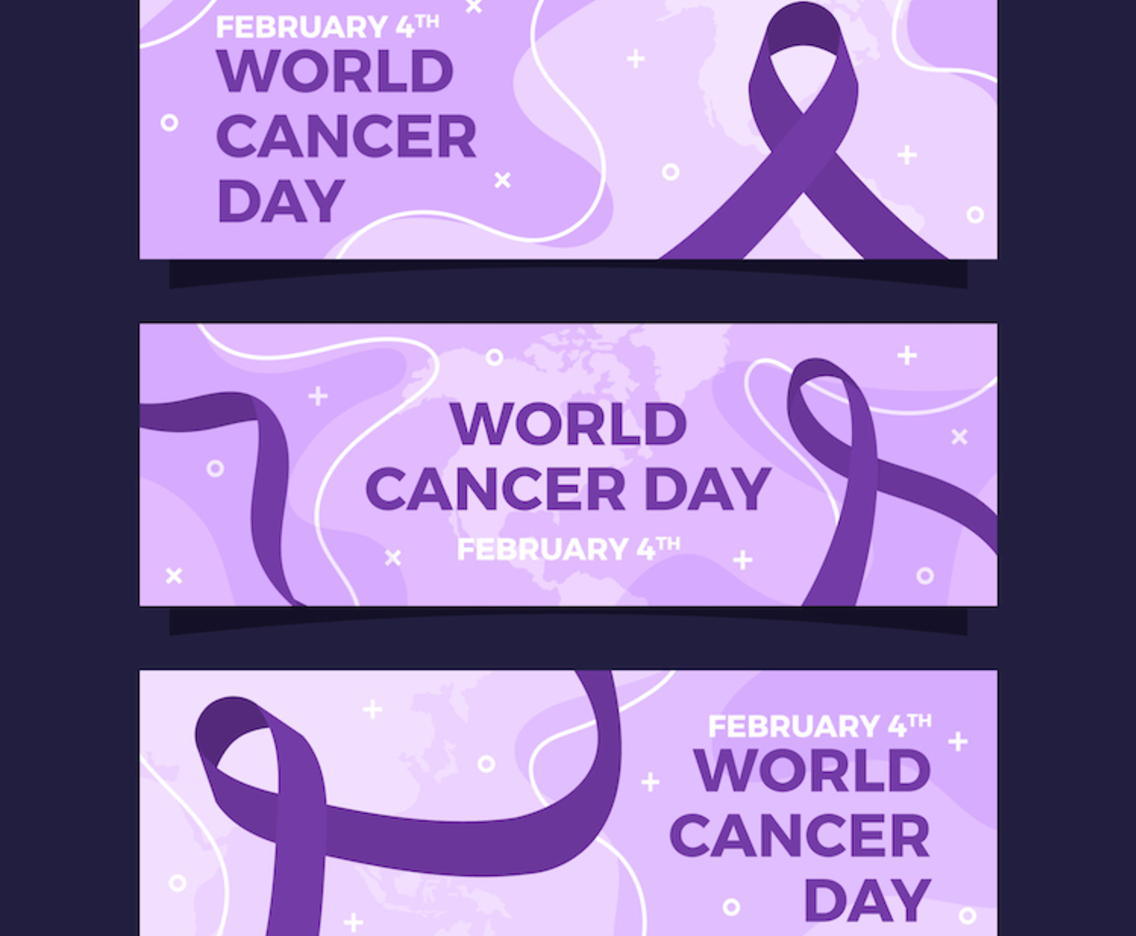 World Cancer Day Banner Collection