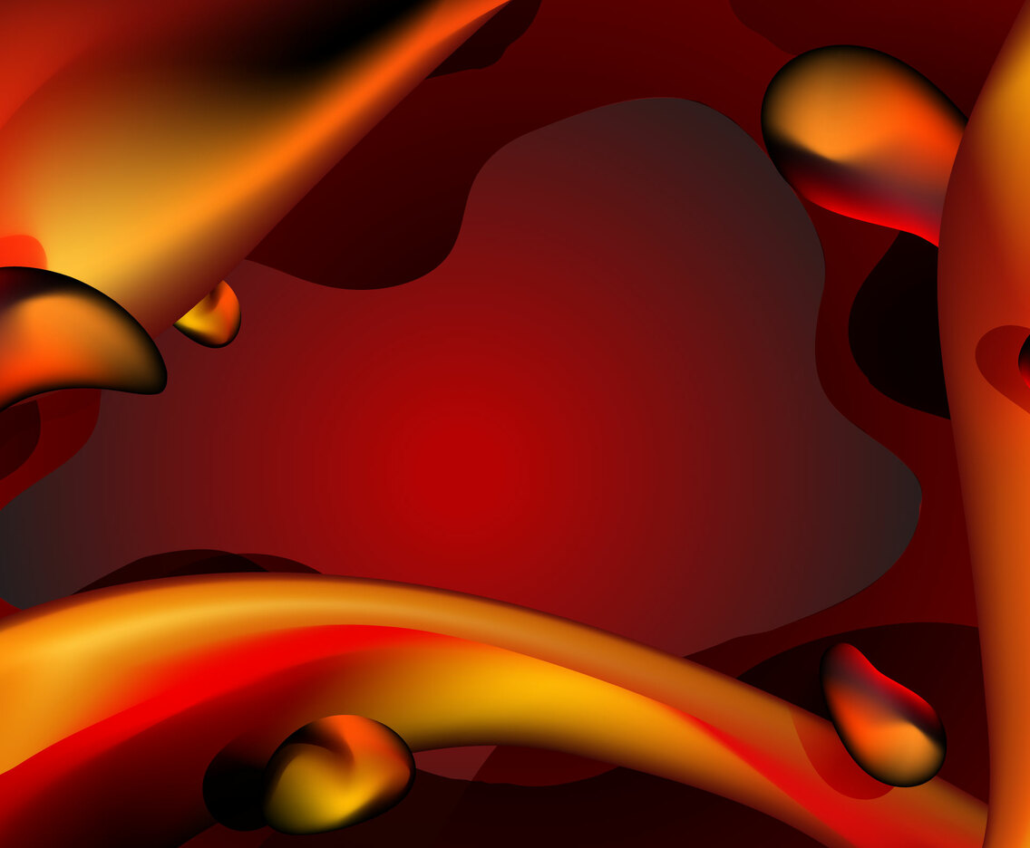 Red Oil Liquid Background