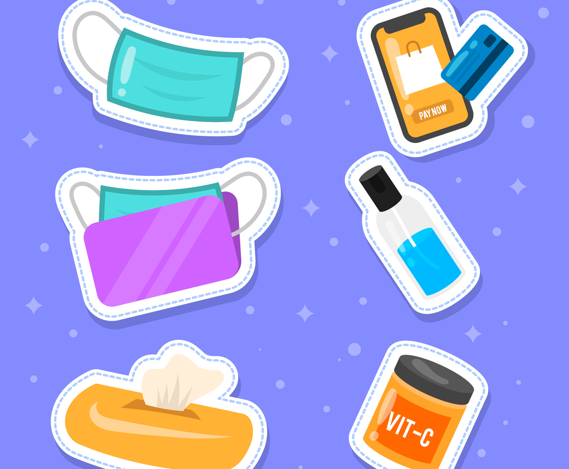 New Normal Protocol Everyday Starter Pack Sticker Collection