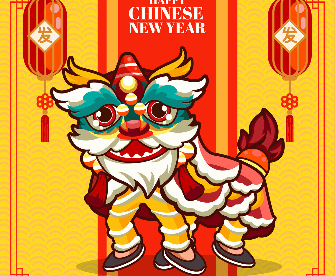 Chinese New Year Festivity Illustration