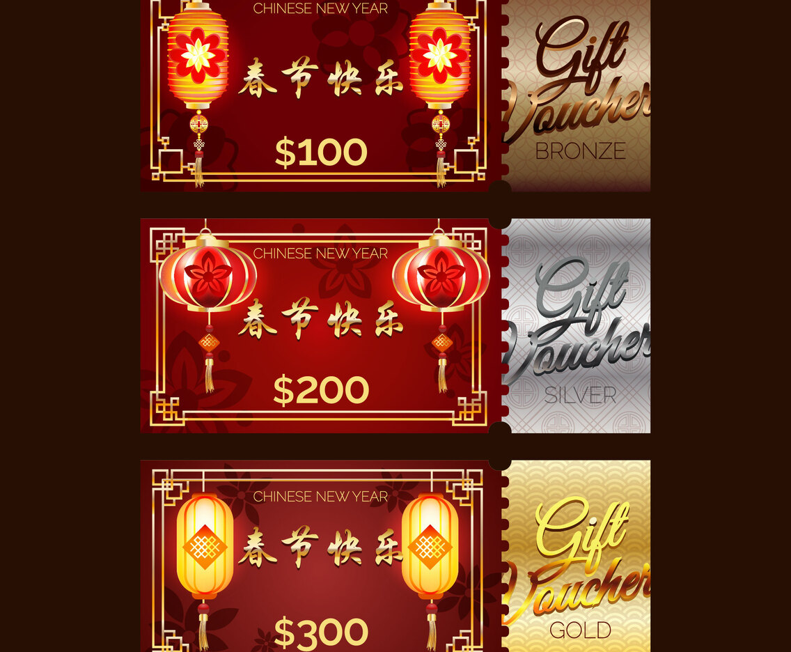 Chinese New Year Voucher